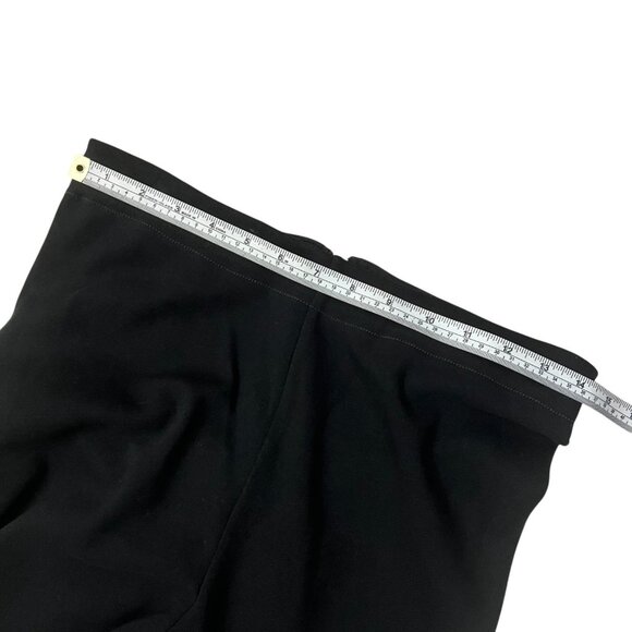 Ninety Percent Womens June Wilde Flare Pull On Pants Black Medium Organic Cotton - Picture 6 of 9